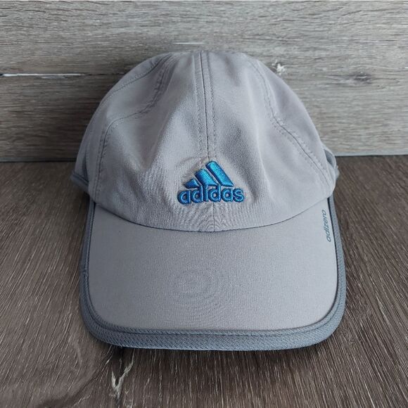 Adidas Adizero Gray Lightweight Adjustable Hat - Picture 1 of 8